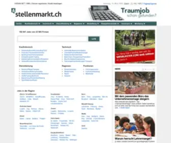 Stellenmarkt.ch(Das beste Angebot an freien Stellen und Jobs in Gesch) Screenshot