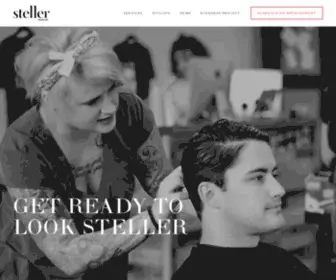 Stellerhair.com(A Salon Where People Matter Steller Hair Co) Screenshot