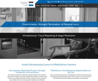 Stellerlaw.com(Seattle Employment Law Attorneys) Screenshot