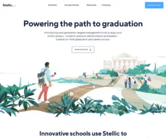 Stellic.com(The Modern Degree Progression Platform) Screenshot