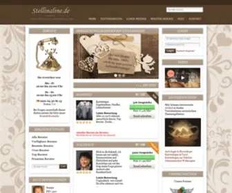 Stellinaline.de(Kartenlegen Kostenlos auf Stellinaline) Screenshot