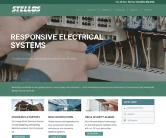 Stelloselectric.com(Stellos Electric) Screenshot