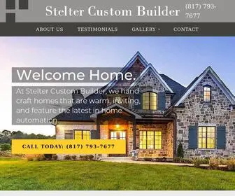 Steltercustombuilder.com(Stelter Custom Builder) Screenshot