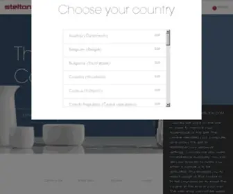 Stelton.com(The official home of Stelton) Screenshot