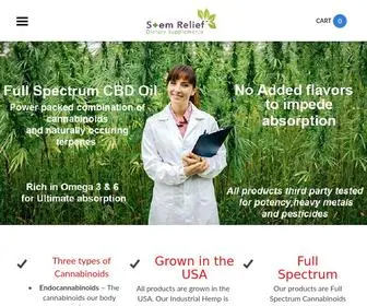 Stem-Relief.com(Buy CBD oil cannabidiol) Screenshot