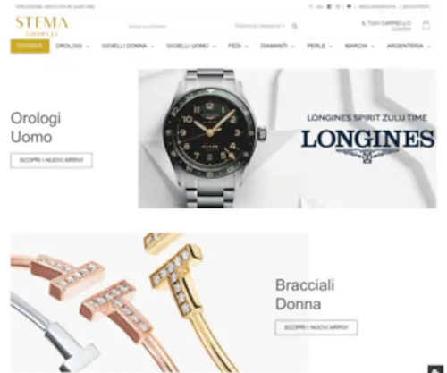 Stemagioielli.com(Vendita Gioielli e Orologi Online) Screenshot