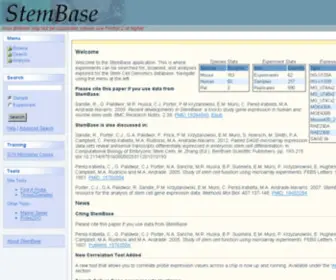 Stembase.ca(Stembase) Screenshot