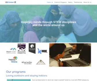 Stemcatalyst.com.au(Inspiring Minds) Screenshot