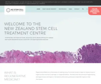 Stemcell.co.nz(NZ Stem Cell Treatment Centre) Screenshot