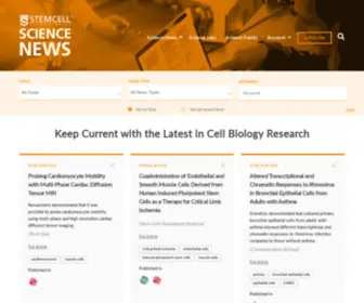 Stemcellsciencenews.com(Science News) Screenshot