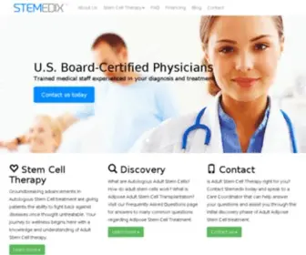 Stemedix.com(Stem Cell Therapy) Screenshot