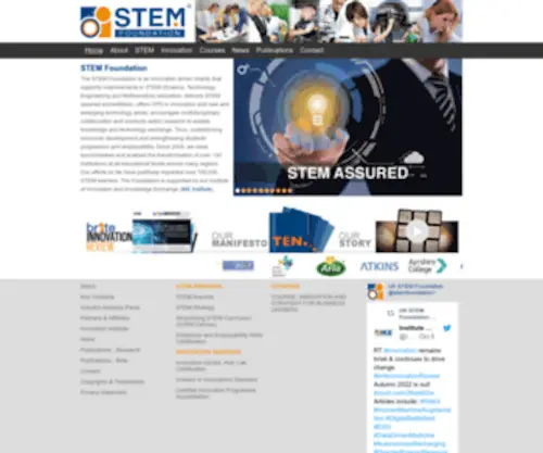 Stemfoundation.org.uk(STEM Foundation) Screenshot