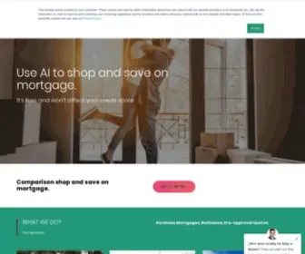 Stemlending.com(Shop For The Right Mortgage) Screenshot