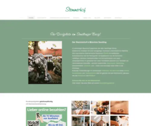 Stemmerhof.de(München schönster Dorfplatz in Sendling) Screenshot