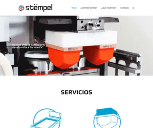 Stempel.com.mx(Inicio) Screenshot