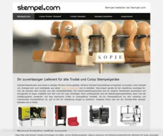 Stempel.com(Eine weitere WordPress) Screenshot