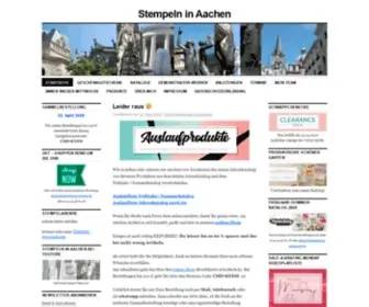 Stempeln-IN-AAchen.de(Stempeln in Aachen) Screenshot