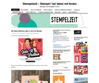 Stempelzeit.com(Stampin' Up) Screenshot