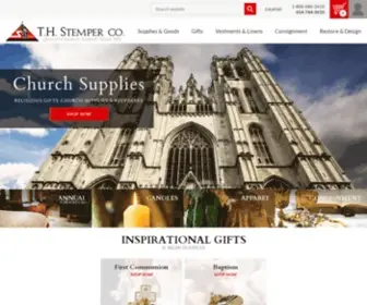 Stempers.com(Church Supplies for Sale Online) Screenshot