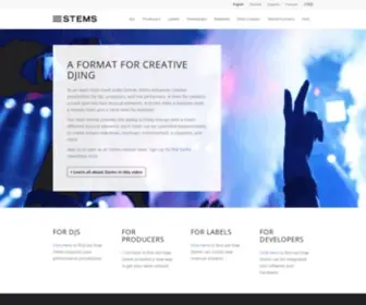 Stems-Music.com(As an open multi) Screenshot