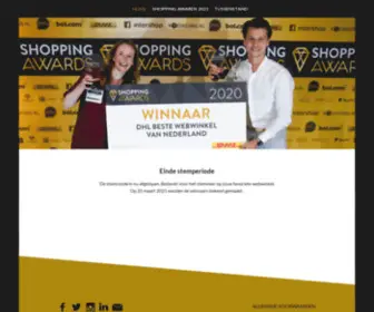 Stemshoppingawards.nl(Shopping Awards 2022) Screenshot