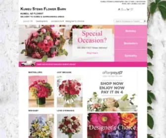 Stemsroseskumeu.co.nz(Kumeu Stems Flower Barn) Screenshot