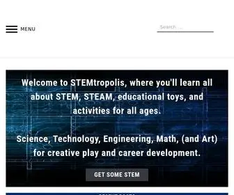 Stemtropolis.com(STEM, STEAM, Educational Toys & Activities) Screenshot