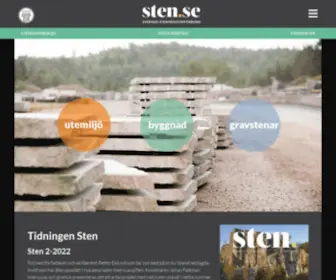 Sten.se(STEN Sveriges Stenindustriförbund) Screenshot