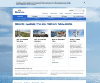 Stenaline.se(Resor till Danmark) Screenshot
