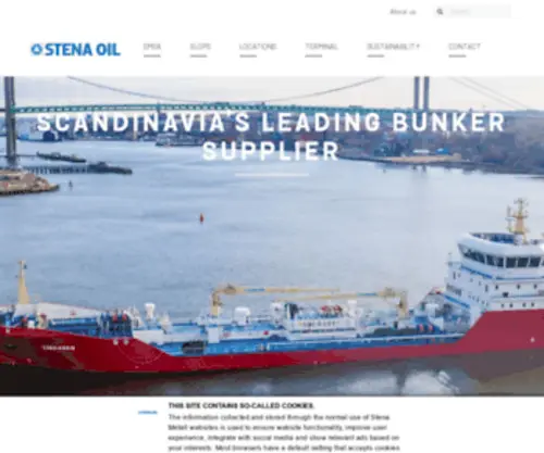 Stenaoil.com(Stena Oil) Screenshot