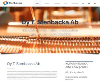 Stenbacka.fi(Oy Stenbacka Ab) Screenshot