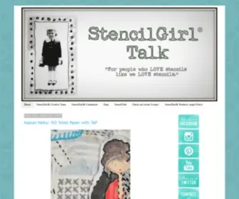 Stencilgirltalk.com(StencilGirl Talk) Screenshot