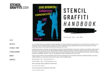 Stencilgraffiti.com(Stencil Graffiti) Screenshot