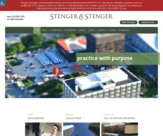 Stengerlaw.com(Stenger Law) Screenshot