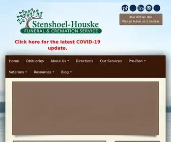 Stenshoelhouske.com(Stenshoel-Houske Funeral and Cremation Service) Screenshot