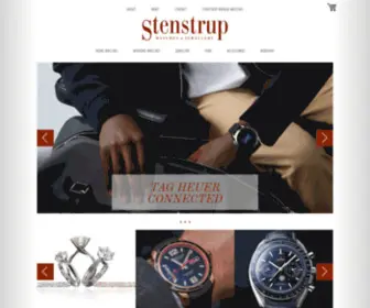 Stenstrupjuveler.dk(Watches and jewellery) Screenshot