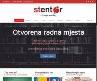 Stentor.hr(Stentor sudski tumači i prevoditelj) Screenshot