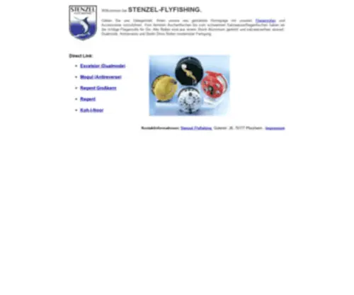 Stenzel-FLyreels.com(Stenzel Flyfishing) Screenshot