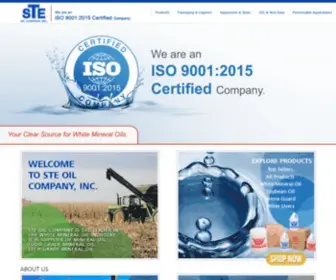 Steoil.com(MSDS STE Oil Company) Screenshot