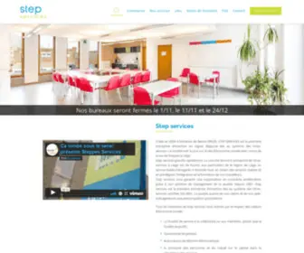 Step-Services.be(Votre fournisseur de bonheur dans votre intérieur) Screenshot