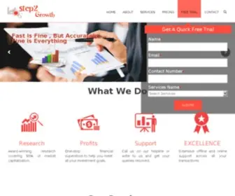 Step2Growth.com(Startup and small business marketing) Screenshot