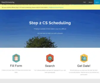 Step2Scheduling.com(App crashing) Screenshot
