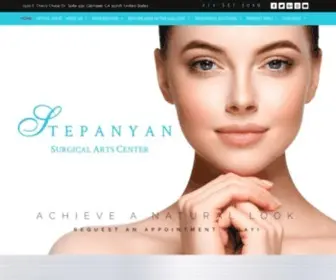 Stepanyansurgical.com(Cosmetic Plastic Surgeon Glendale) Screenshot