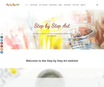 Stepbystepart.co.uk(STEP BY STEP ART) Screenshot