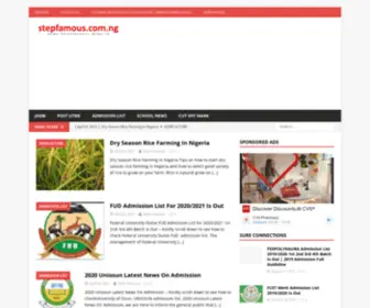 Stepfamous.com.ng(School admission) Screenshot
