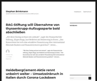 Stephan-Brinkmann.de(Stephan Brinkmann) Screenshot