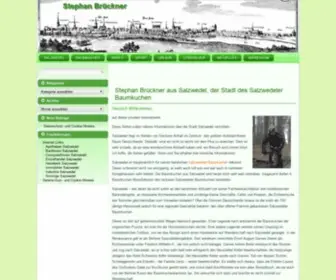 Stephan-Brueckner.eu(Stephan Brückner aus Salzwedel) Screenshot