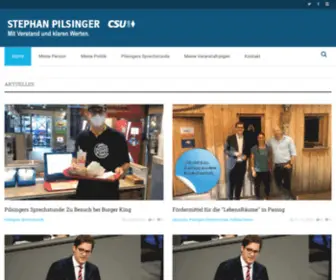 Stephan-Pilsinger.de(Stephan Pilsinger) Screenshot