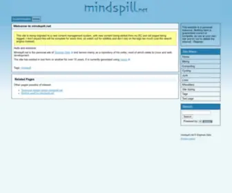 Stephandale.com(Mindspill) Screenshot