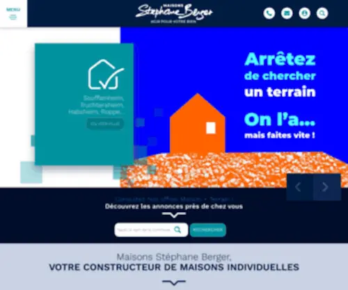 Stephaneberger.com(Construction Maison Alsace) Screenshot